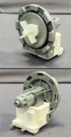 Насос HANYU 9010883 без улитки, защелки 8 шт. по кругу, 30W клеммы назад раздельно аналог 63AK509