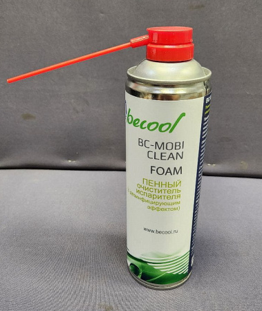 Спрей для очистки испарителя в аэрозольной упаковке (с дез. эффектом) пенный BC-MOBI CLEAN FOAM