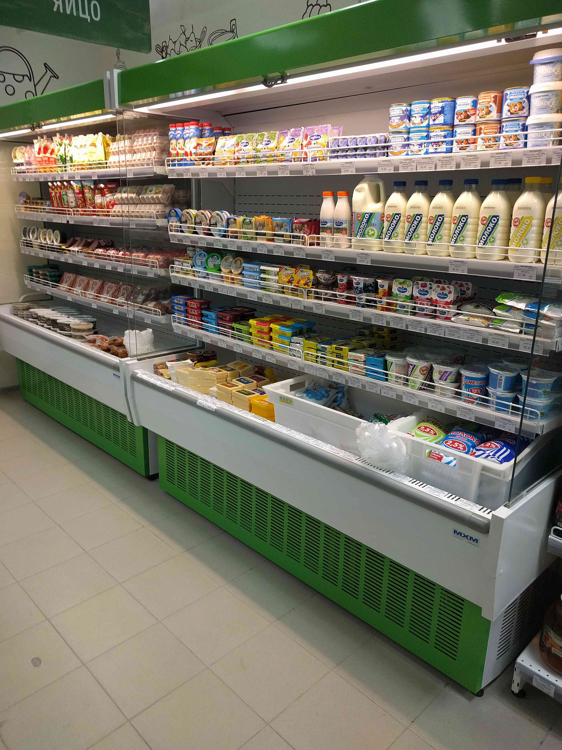 Поставка и монтаж оборудования для магазинов «Ильинка» ГК «Янус»